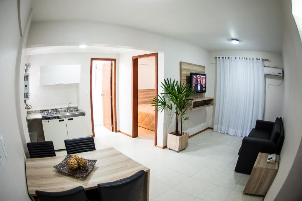 סנטה קרוז דו סול Aquarius Hotel Flat Residence חדר תמונה