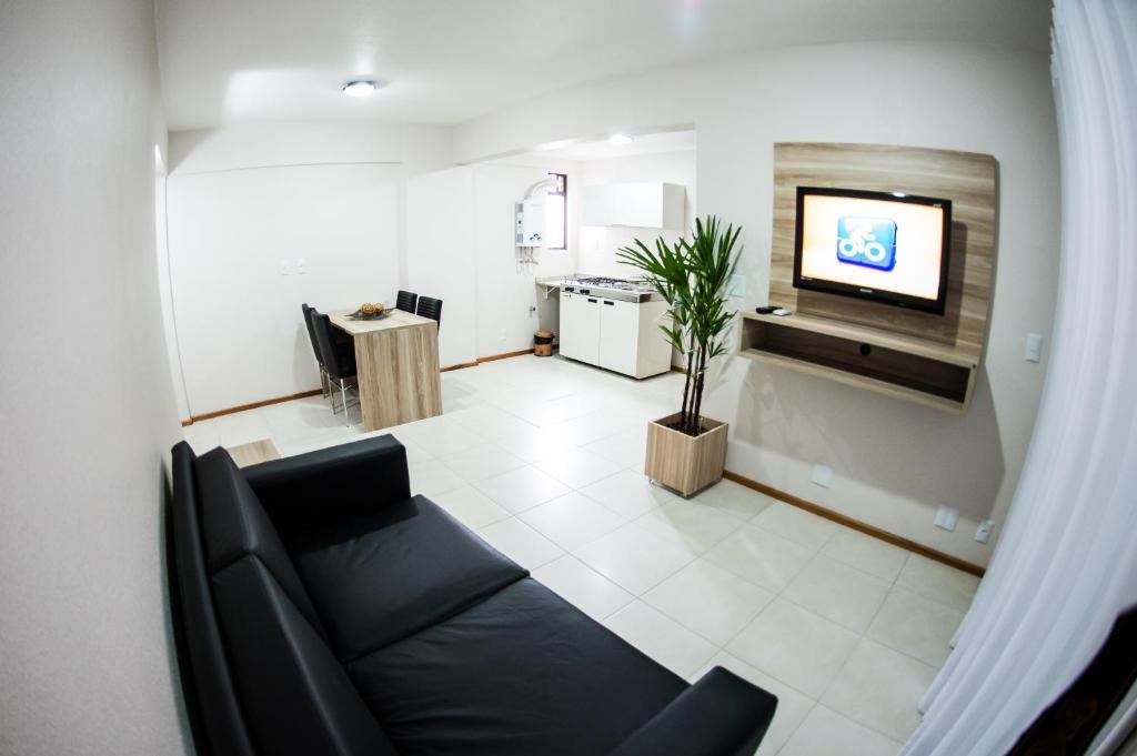 סנטה קרוז דו סול Aquarius Hotel Flat Residence חדר תמונה