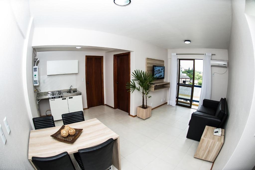 סנטה קרוז דו סול Aquarius Hotel Flat Residence חדר תמונה