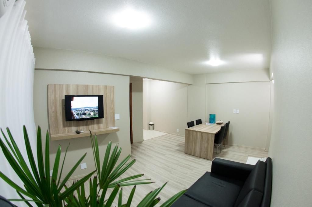 סנטה קרוז דו סול Aquarius Hotel Flat Residence חדר תמונה