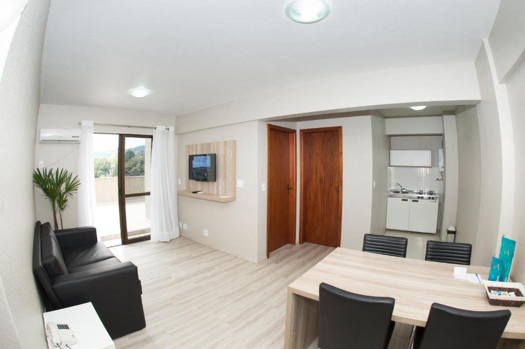 סנטה קרוז דו סול Aquarius Hotel Flat Residence חדר תמונה
